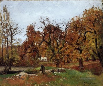  herbst - Herbst Landschaft bei Pontoise Camille Pissarro